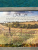 Wooden picture. Close the gate for this Farmer.