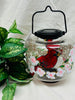Solar glass lantern