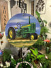 Chime-green tractor