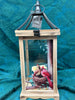 Wooden Cardinal lantern