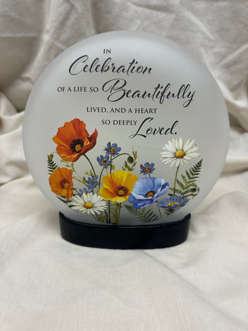Celebration Glass Dome