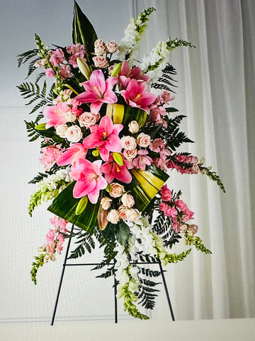 Elegant Embrace Standing Spray