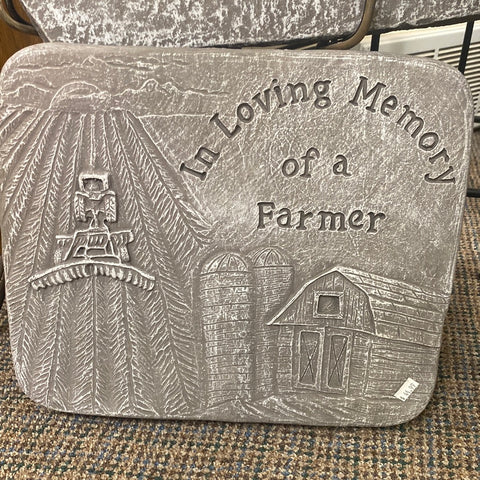 In loving memory of a farmer. Farm scene