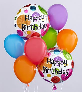Balloon bouquet Happy Birthday